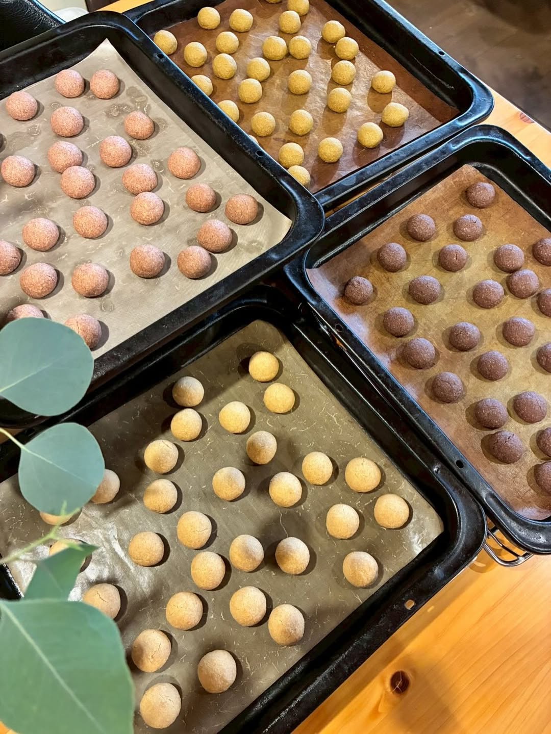 米粉スノーボールクッキー